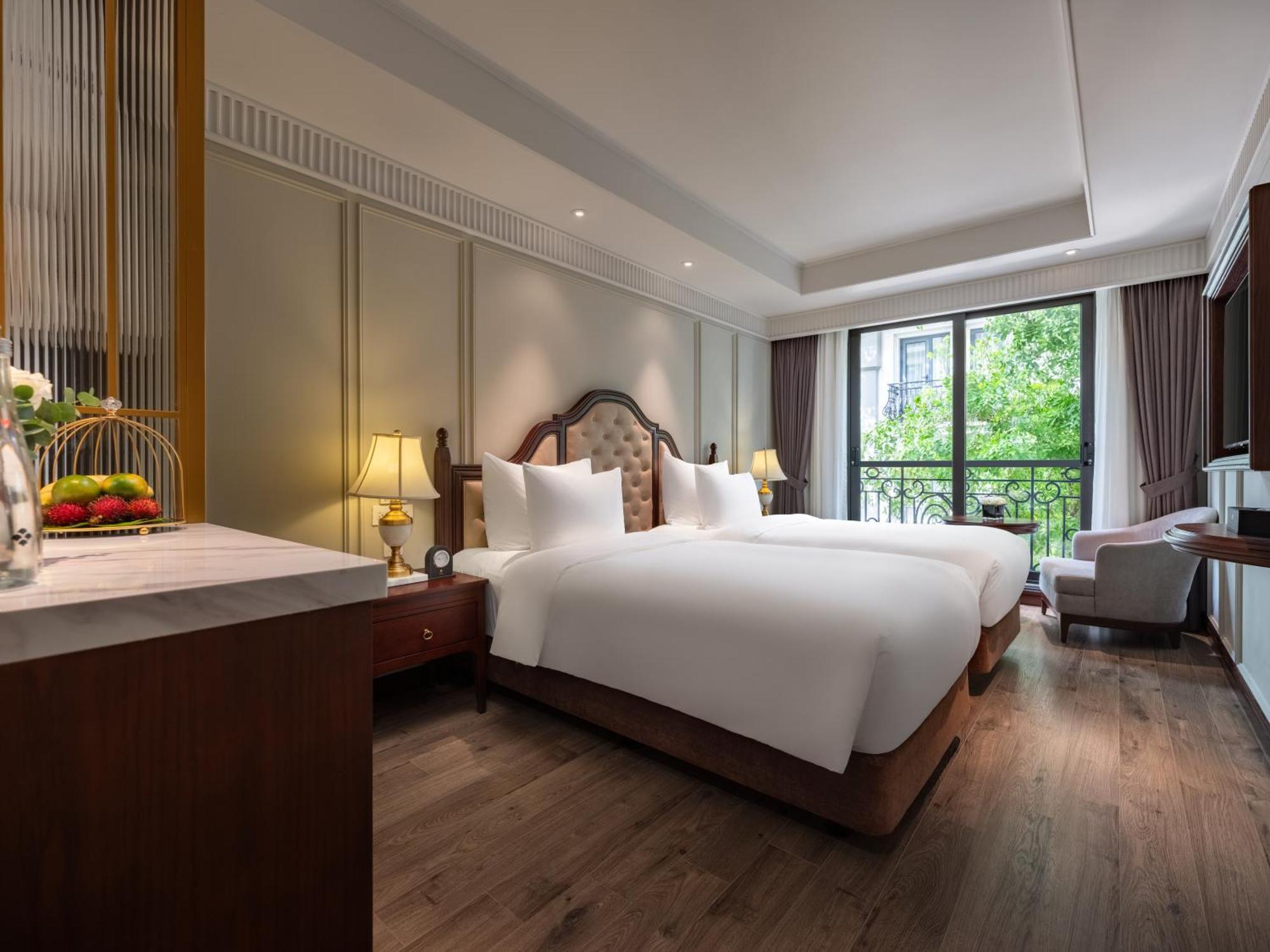 Grand Hotel Du Lac Hanoi Bagian luar foto Deluxe Room